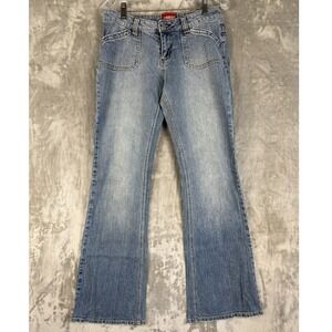Y2K Guess Jeans Women's Size 28 Blue Flare Bootcut Denim Pants‎